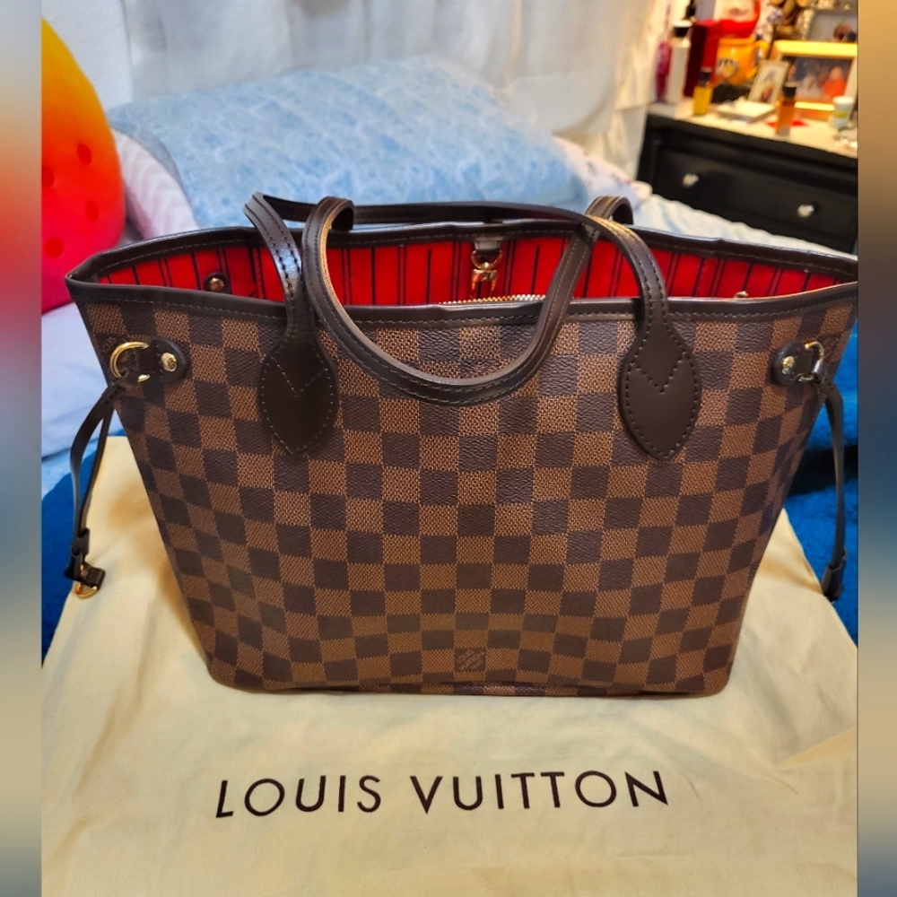 Louis Vuitton Neverfull PM in Damier Ebene